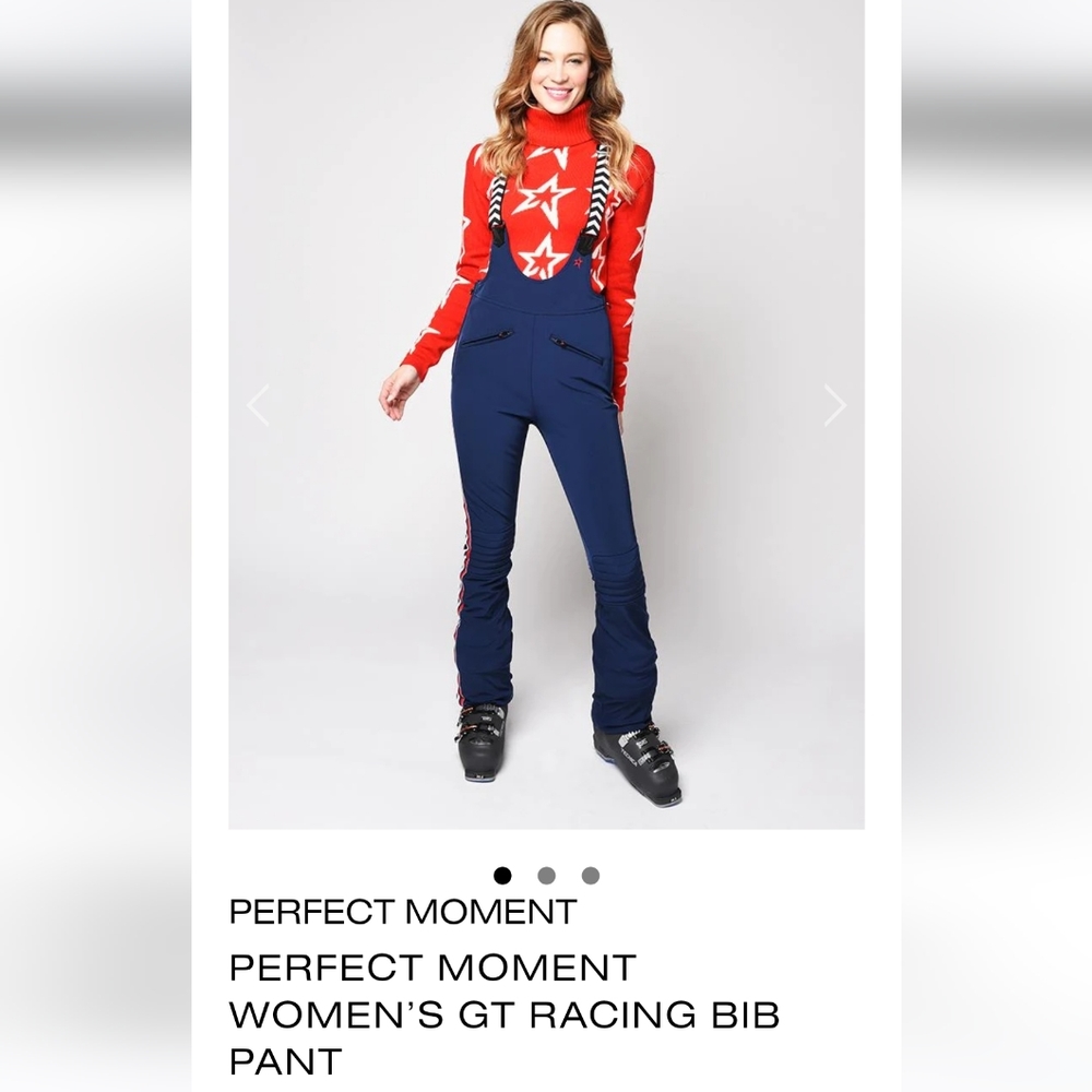 Perfect Moment GT racing padded Ski Bib M